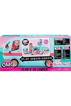 Civciv Oyuncak L.O.L. Surprise OMG Glam N' Go Camper Moda Karavan 4 In 1