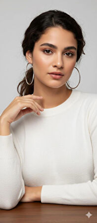 ESU ÇELİK HALKA KÜPE 