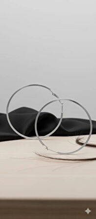 ESU ÇELİK HALKA KÜPE 