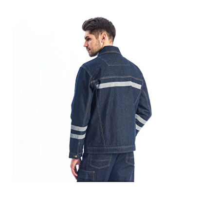 Kot İş Montu Myform 3109 Sona Denim 12 Ons Renk Mavi