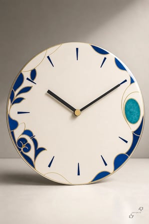 İznik Esintisi — Cam Duvar Saati