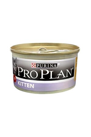 Proplan Kitten Tavuklu Yavru Kedi Konservesi 85 Gr 12 Adet