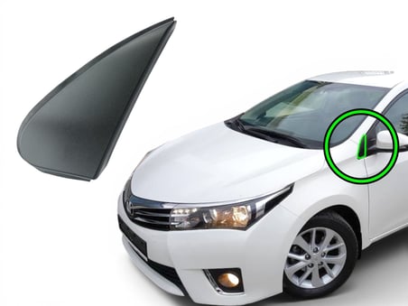 Corolla Sol Ayna Köşe Plastiği Toyota - 60118-02140 - 60198-02140 - 6011802140 - 6019802140
