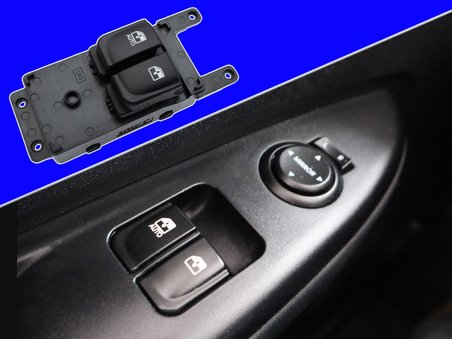 Hyundai i20 Sol Ön İkili Cam Açma Düğmesi Auto Özellikli Otomatik Team Paket - 93570-1J012 - 202008159 - 202008180