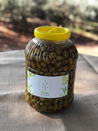 Çavaş Kırma Yeşil Zeytin 5 kg 