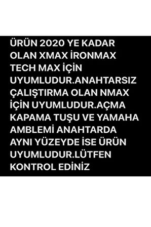 Yamaha 2020 Ye Kadar Xmax 125 250 300 400 2024 E Kadar Nmax Uyumlu Anahtar Kılıfı Siyah/beyaz