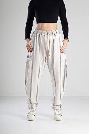 Hazer Keten Jogger Pantolon