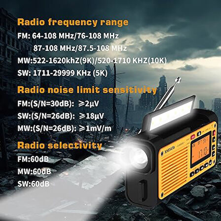 Kamp Radyosu El Kranklı XHDATA D-608 WB