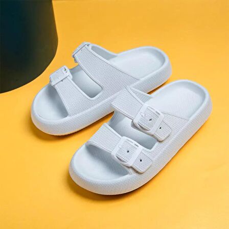 Cx 095.01 Yumuşak Tabanlı Unisex Plaj Havuz Bahçe Yazlık Günlük Terlik