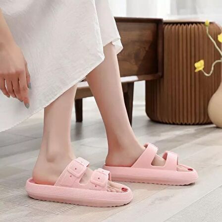 Cx 095.01 Yumuşak Tabanlı Unisex Plaj Havuz Bahçe Yazlık Günlük Terlik