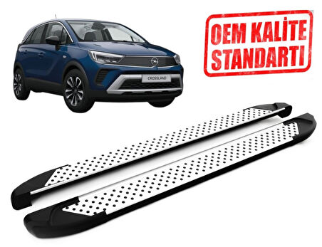 CROSSLAND ARACA ÖZEL SPHR V1 YAN BASAMAK 2017 2018 2019 2020 2021 2022 2023 2024 2025 GRİ