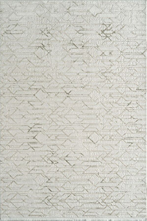 Atlas Halı Çınar CY03A Yeşil Krem Akrilik Silinebilir Leke Tutmaz Yumuşak Dokulu Halı