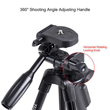 Zore Yun teng VCT 5208 Tam Orjinal Telefon Tripod