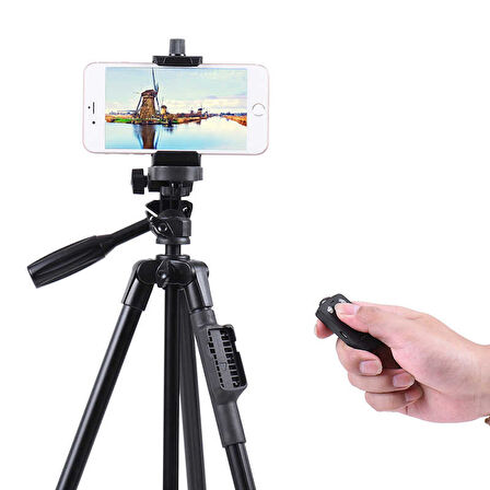 Zore Yun teng VCT 5208 Tam Orjinal Telefon Tripod