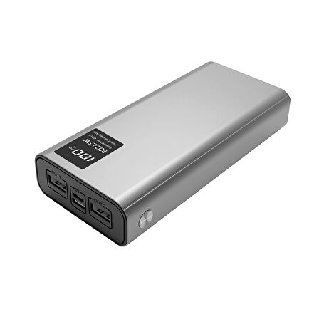 Zore B-20 QC 3.0 Hızlı Şarj Özellikli 22.5W Led Göstergeli Taşınabilir Powerbank 20000 mAh