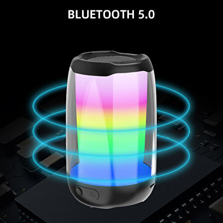 Zore NBY8893A Ayarlanabilir RGB Işıklı Bluetooth Hoparlör Speaker