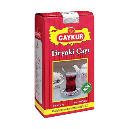 Çaykur Tiryaki Dökme Siyah Çay 6x1000 gr 