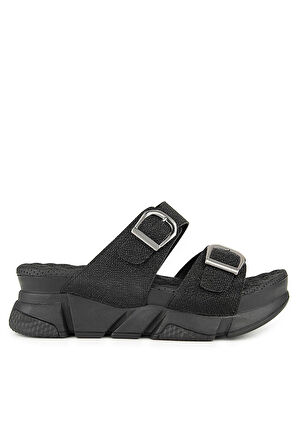 MUYA KİİRUS ANATOMİK TABAN TOPUK DİKENİ KADIN TERLİK SİYAH