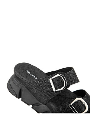 MUYA KİİRUS ANATOMİK TABAN TOPUK DİKENİ KADIN TERLİK SİYAH