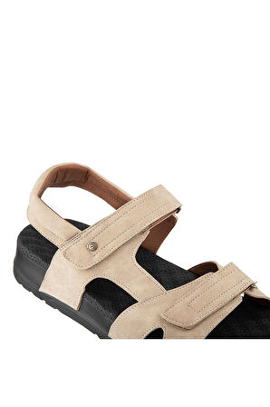 MUYA SAGRADO ANATOMİK TABAN TOPUK DİKENİ ERKEK SANDALET KREM