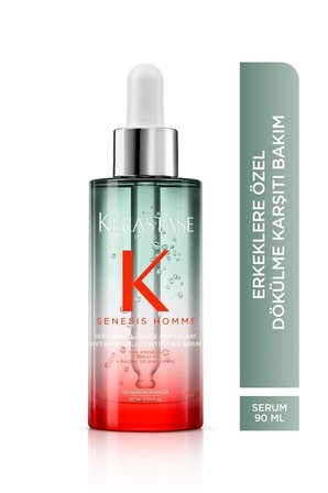 ...KERASTASE Genesis Homme Quotidien-Erkeklere Özel Arındırıcı-Dökülme Karşıtı Set-ŞAMPUAN-SERUM..-*