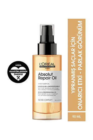 Loreal Serie Expert Absolut Repair Hasarlı Saçlar için Yoğun Mucizevi Bakım Yağı 90ml 3.04fl oz CYT64