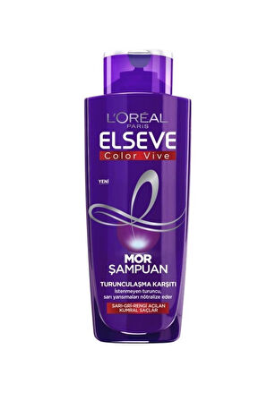 Elseve -Boyalı Saçlar İçin Renk Koruyucu Mor Şampuan 200 ml CYT646131317643113131,643612,00,6431131