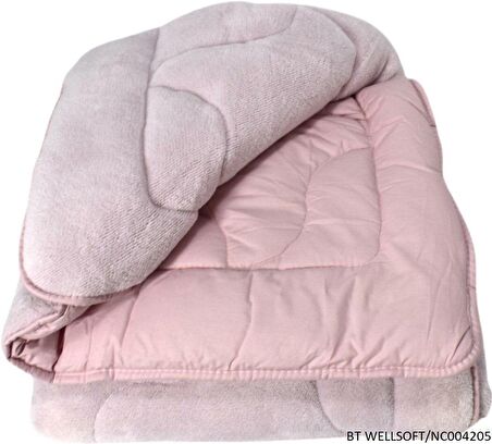 Welsoft Atık İçermeyen Yorgan-Tek Kişilik-Pudra