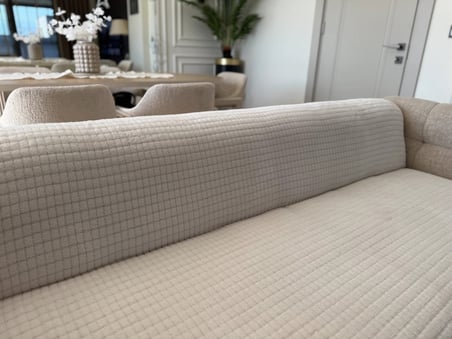 Kare Desen Süngerli Wellsoft Koltuk Örtüsü 170x215 cm