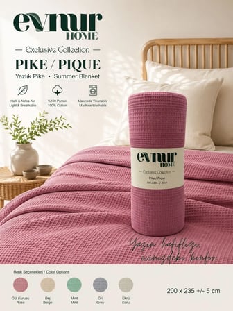 Evnur Home Lüks Pike Çift Kişilik 200x235
