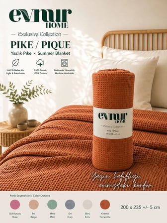 Evnur Home Lüks Pike Çift Kişilik 200x235