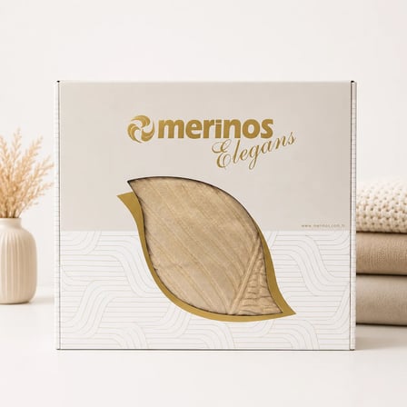 Merinos Elegans Çift Kişilik Battaniye 