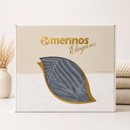 Merinos Elegans Çift Kişilik Battaniye 