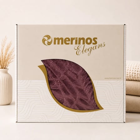 Merinos Elegans Tek Kişilik Battaniye 