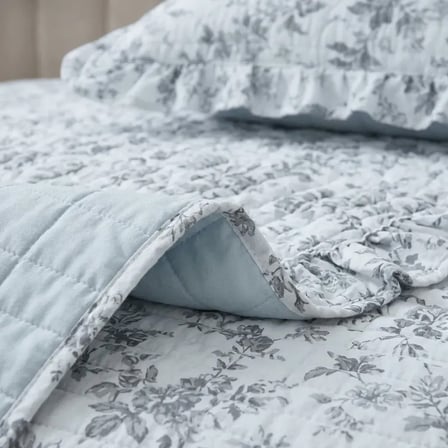 Sereni Elyaf Dolgulu Yatak Örtüsü Çift Kişilik