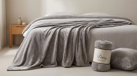 Daisy Super Soft Battaniye Çift Kişilik 200x220