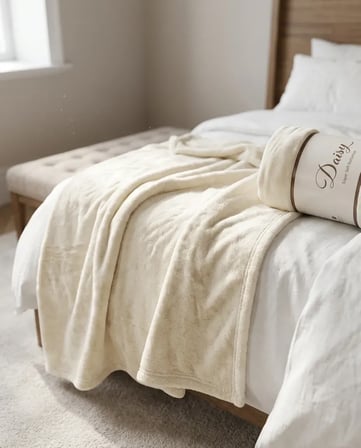 Daisy Super Soft Battaniye Çift Kişilik 200x220
