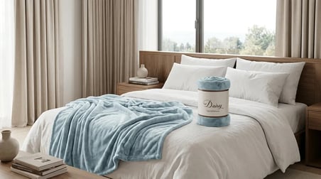 Daisy Super Soft Battaniye Çift Kişilik 200x220