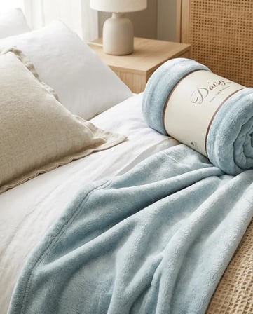 Daisy Super Soft Battaniye Çift Kişilik 200x220