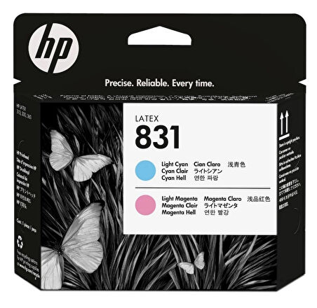 HP 831 Light Magenta/Light Cyan Baskı Kafası Orijnal Latex Printhead (CZ679A)