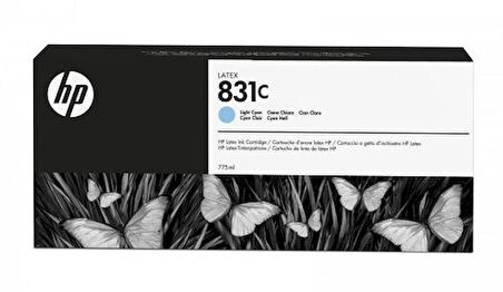 Hp 831C CZ697A  Sarı Lateks Kartuş