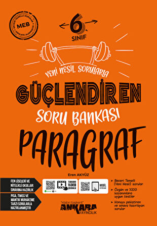 6. Sınıf Paragraf Güçlendiren Soru Bankası