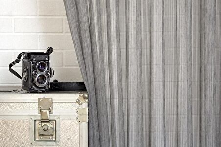 Massarelli Çizgili Tül Füme 1-2,5 Orta Sık Pile