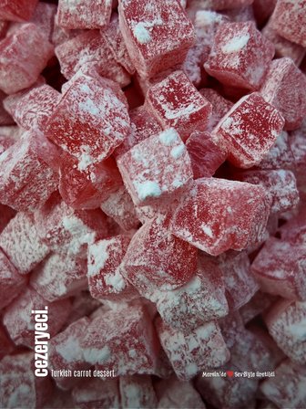 Güllü Lokum 250 Gram