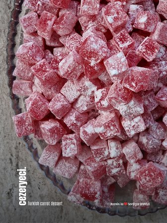 Güllü Lokum 750 Gram