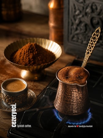 Taze Çekim Türk Kahvesi Orta Kavrulmuş 500 Gr
