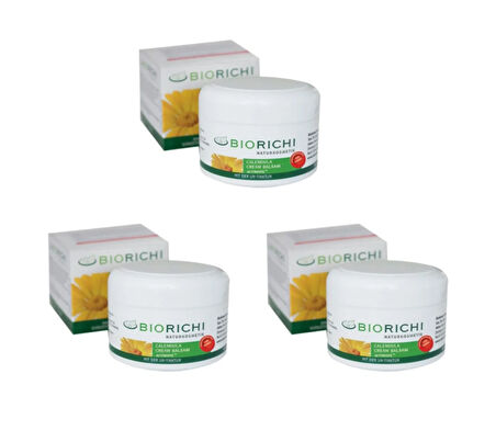 Biorichi Calendula Balzam Krem 100ml 3lu Set Aynı Gun Kargo
