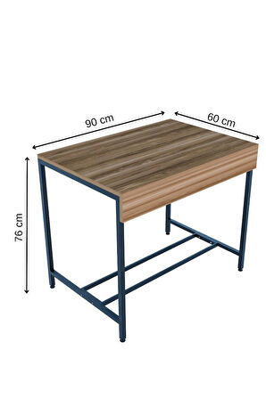  60x90 Cm Çalışma Masası – Bilgisayar Masası, Ofis Masası, Ders Masası, Yemek Masası, Ev ve İşyeri Kullanımı İçin Modern Masa