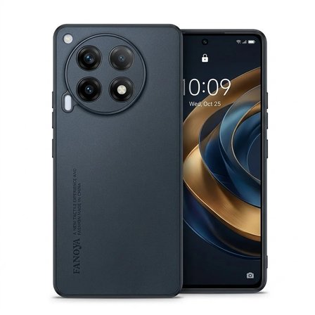 Tecno Camon 30 Uyumlu Kılıf Deri Görünümlü Şık Tasarım Hlt-Hide