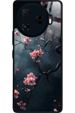 Tecno Camon 30 Pro Uyumlu Yol Tasarımlı Parlak Silikon Kılıf